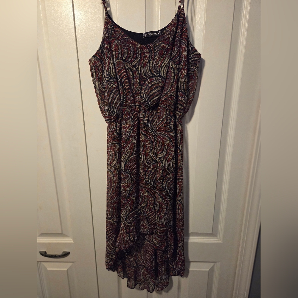 C'Est Moi Paisley Print Dress
